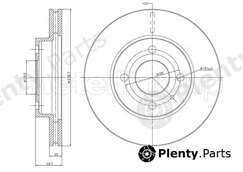 Trusting DF669 — Brake Disc