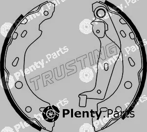 Trusting 052.124 — Brake Shoe Set