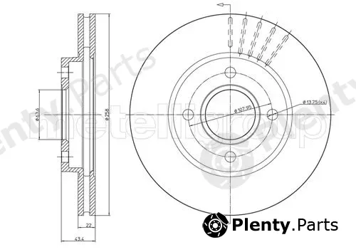 Trusting DF460 — Brake Disc