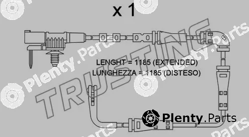 Trusting SU.353 — Warning Contact, brake pad wear