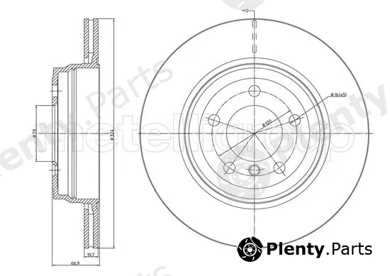 Trusting DF1203 — Brake Disc