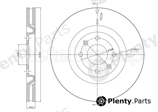 Trusting DF812 — Brake Disc