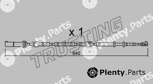 Trusting SU.312 — Warning Contact, brake pad wear