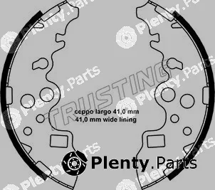 Trusting 049.157 — Brake Shoe Set