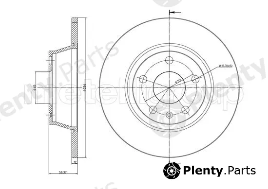 Trusting DF1319 — Brake Disc
