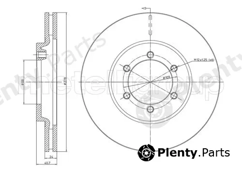 Trusting DF717 — Brake Disc