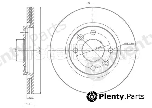 Trusting DF779 — Brake Disc