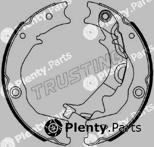 Trusting 049.173 — Brake Shoe Set, parking brake