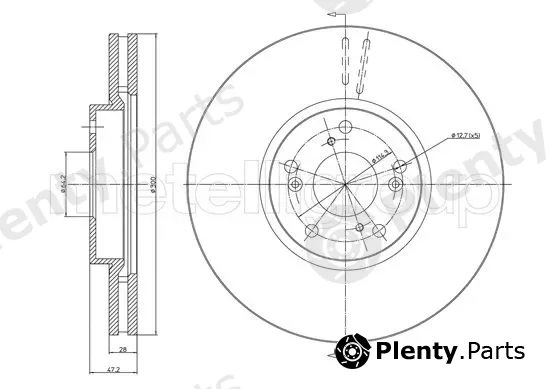 Trusting DF1309 — Brake Disc