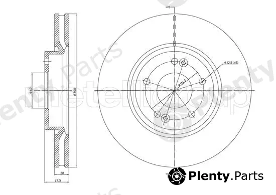 Trusting DF1018 — Brake Disc