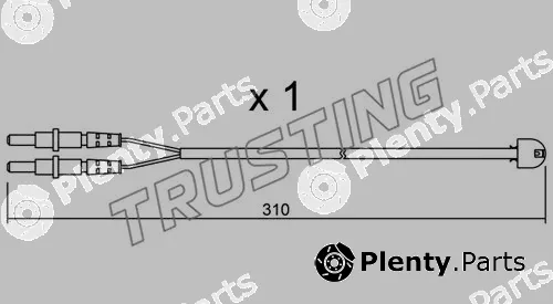 Trusting SU.242 — Warning Contact, brake pad wear