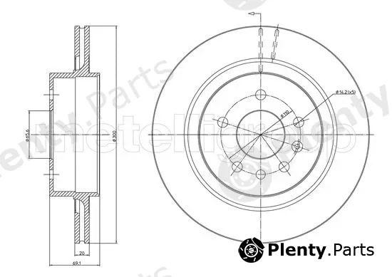 Trusting DF1144 — Brake Disc