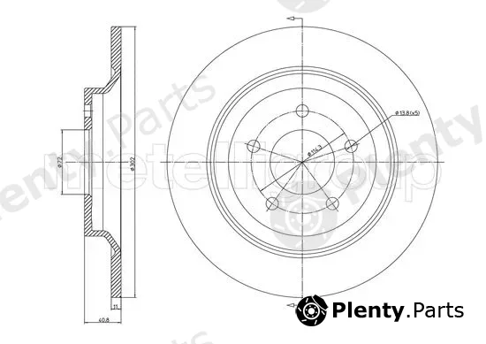 Trusting DF1128 — Brake Disc