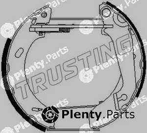 Trusting 6069 — Brake Shoe Set Kit premounted