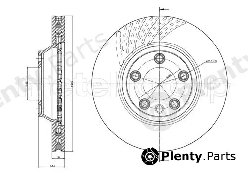 Trusting DF558 — Brake Disc