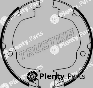Trusting 073.175 — Brake Shoe Set, parking brake