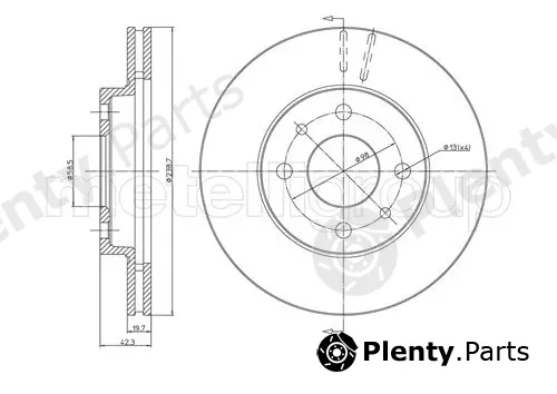 Trusting DF809 — Brake Disc