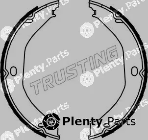 Trusting 088.235 — Brake Shoe Set, parking brake