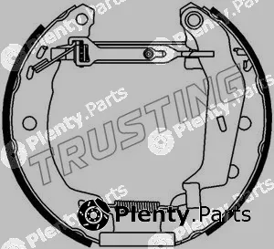 Trusting 6086 — Brake Shoe Set Kit premounted