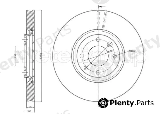 Trusting DF1256 — Brake Disc