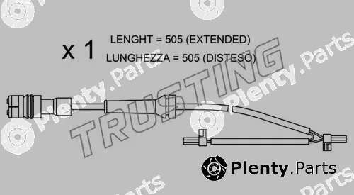 Trusting SU.265 — Warning Contact, brake pad wear