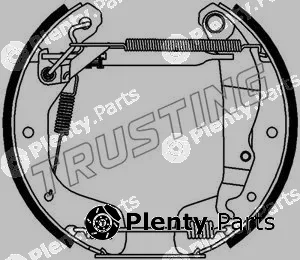Trusting 6230 — Brake Shoe Set Kit premounted