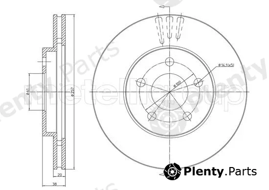 Trusting DF080 — Brake Disc