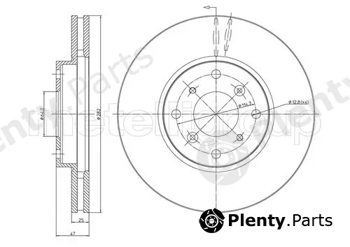 Trusting DF734 — Brake Disc