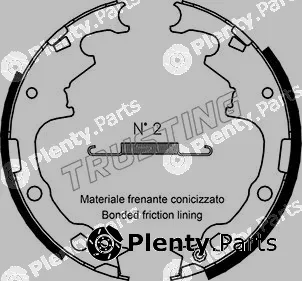 Trusting 088.221 — Brake Shoe Set