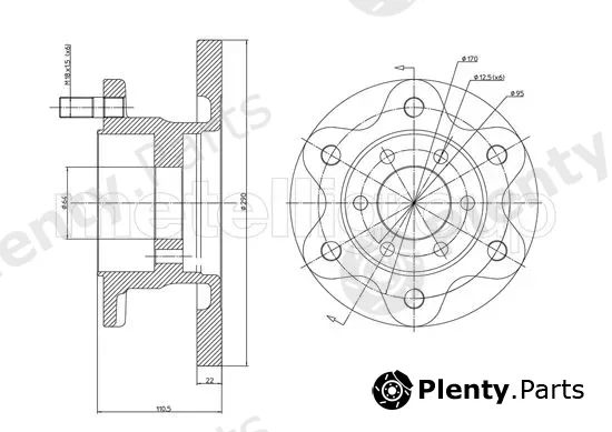 Trusting DF1332 — Brake Disc