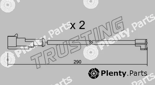 Trusting SU.100K — Warning Contact, brake pad wear