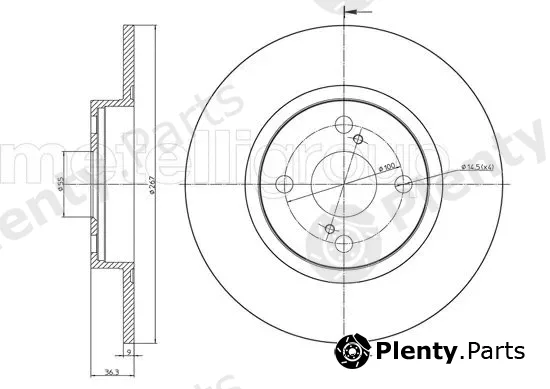 Trusting DF851 — Brake Disc