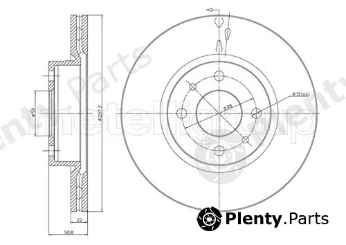 Trusting DF673 — Brake Disc