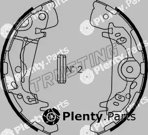 Trusting 046.217 — Brake Shoe Set