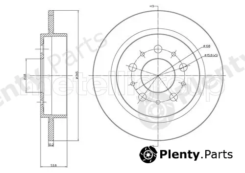 Trusting DF207 — Brake Disc