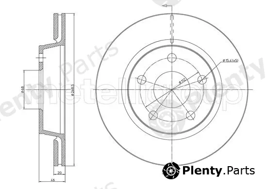 Trusting DF720 — Brake Disc
