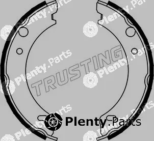Trusting 127.271 — Brake Shoe Set, parking brake