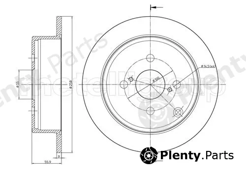 Trusting DF858 — Brake Disc