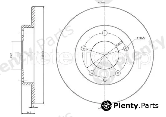 Trusting DF1127 — Brake Disc