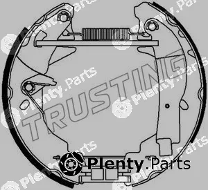 Trusting 6348 — Brake Shoe Set Kit premounted