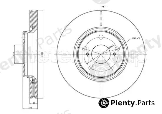 Trusting DF1169 — Brake Disc