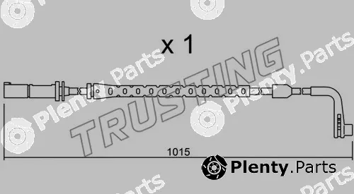 Trusting SU.221 — Warning Contact, brake pad wear