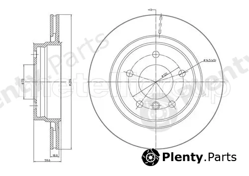 Trusting DF552 — Brake Disc