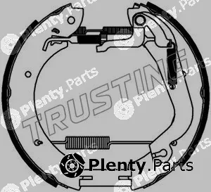 Trusting 6468 — Brake Shoe Set Kit premounted