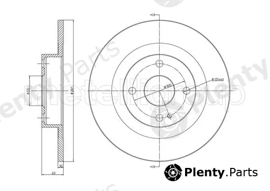 Trusting DF852 — Brake Disc