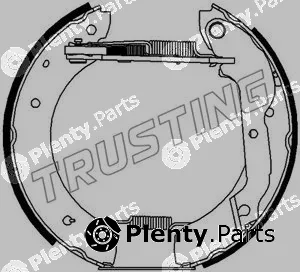 Trusting 6093 — Brake Shoe Set Kit premounted