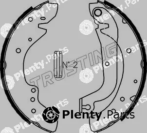 Trusting 034.095 — Brake Shoe Set