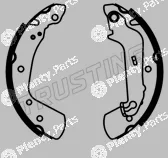 Trusting 253.714 — Brake Shoe Set