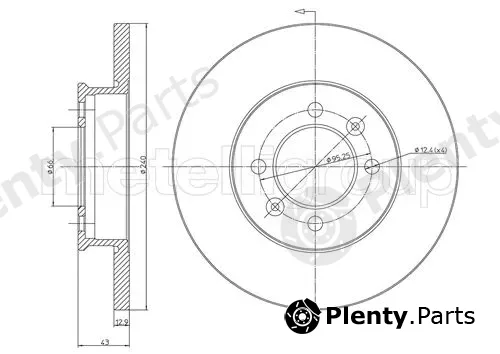 Trusting DF016 — Brake Disc