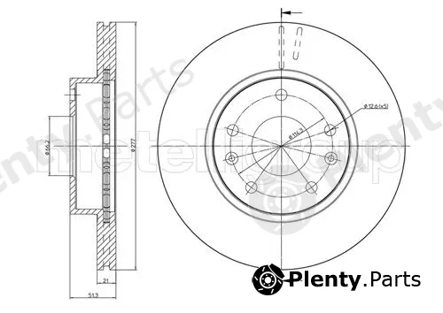 Trusting DF824 — Brake Disc